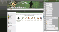 Desktop Screenshot of livescorehunter.com